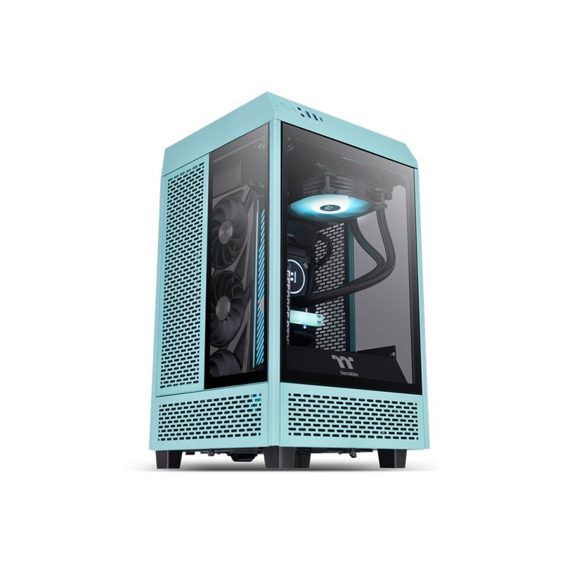 

Корпус ThermalTake The Tower 100 Turquoise Window (CA-1R3-00SBWN-00)