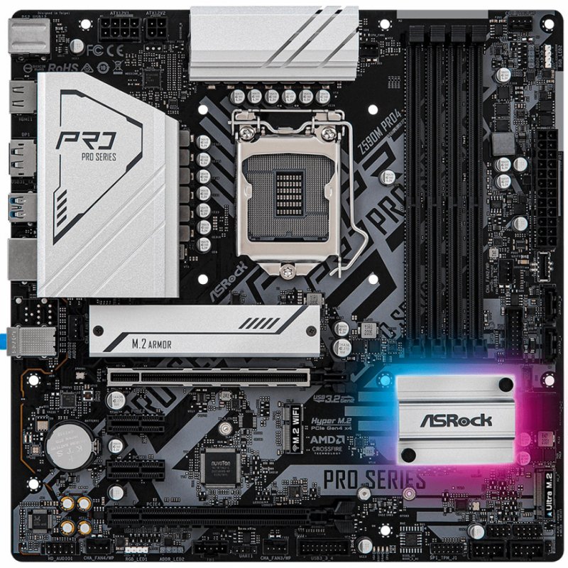 

Материнская плата ASRock Z590M Pro4