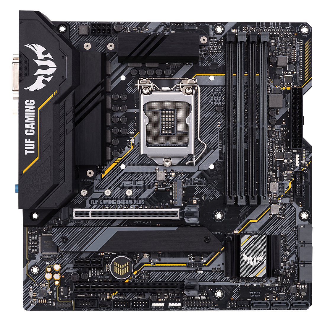 

Материнская плата Asus TUF Gaming B460M-Plus (s1200, Intel B460, PCI-Ex16)