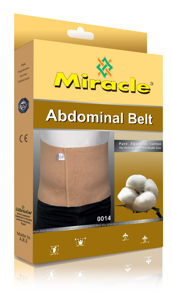 

Бандаж послеоперационный абдоминальный эластичный Miracle модель 0014 р. XXXL, беж