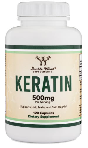 

БАД Double Wood Supplements DW Keratin / Кератин для волос и ногтей 120 капсул