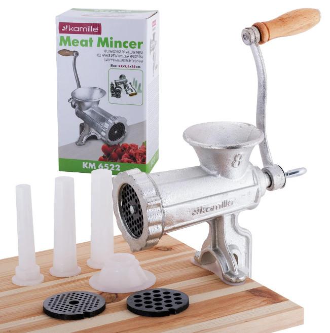 

Мясорубка ручная Kamille KM-6522