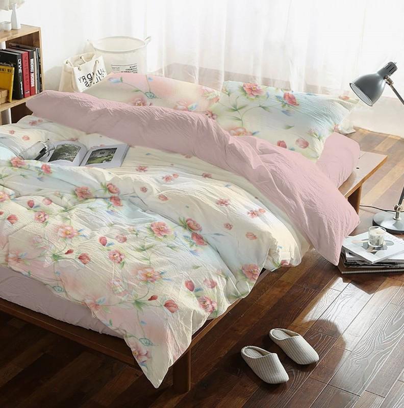 

Постельное белье полуторное ТЕП Нежность 2-02550-14971 Washed cotton light 215х150 см