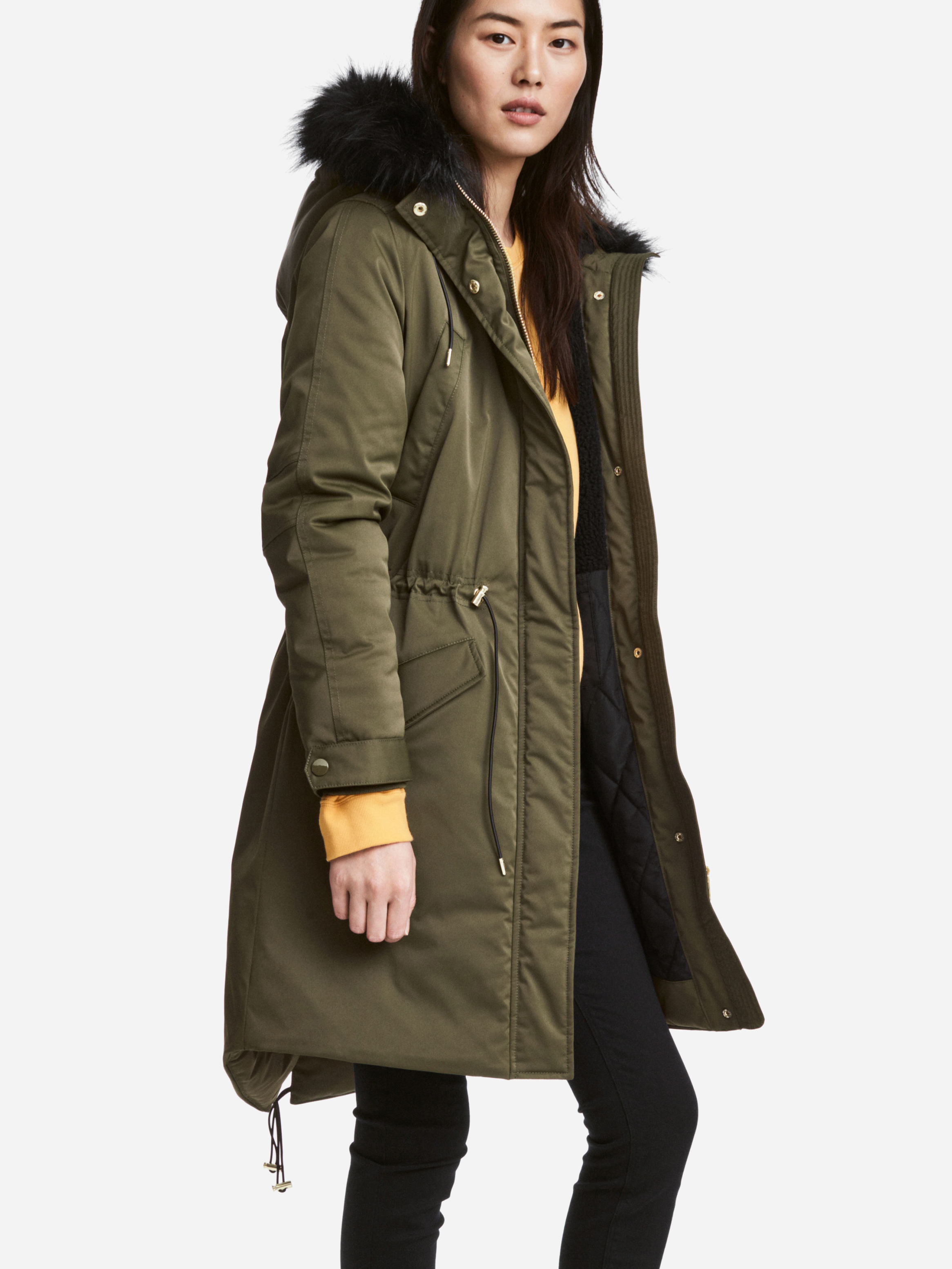 

Парка H&M XAZ155824BYER  Хаки, Парка H&M XAZ155824BYER 34 Хаки