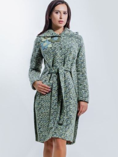 

Пальто Alvita 2-494L  Мурена, Пальто Alvita 2-494L 46 Мурена