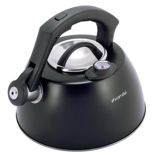 

Чайник со свистком и термометром Kamille KM-1077A 3 л