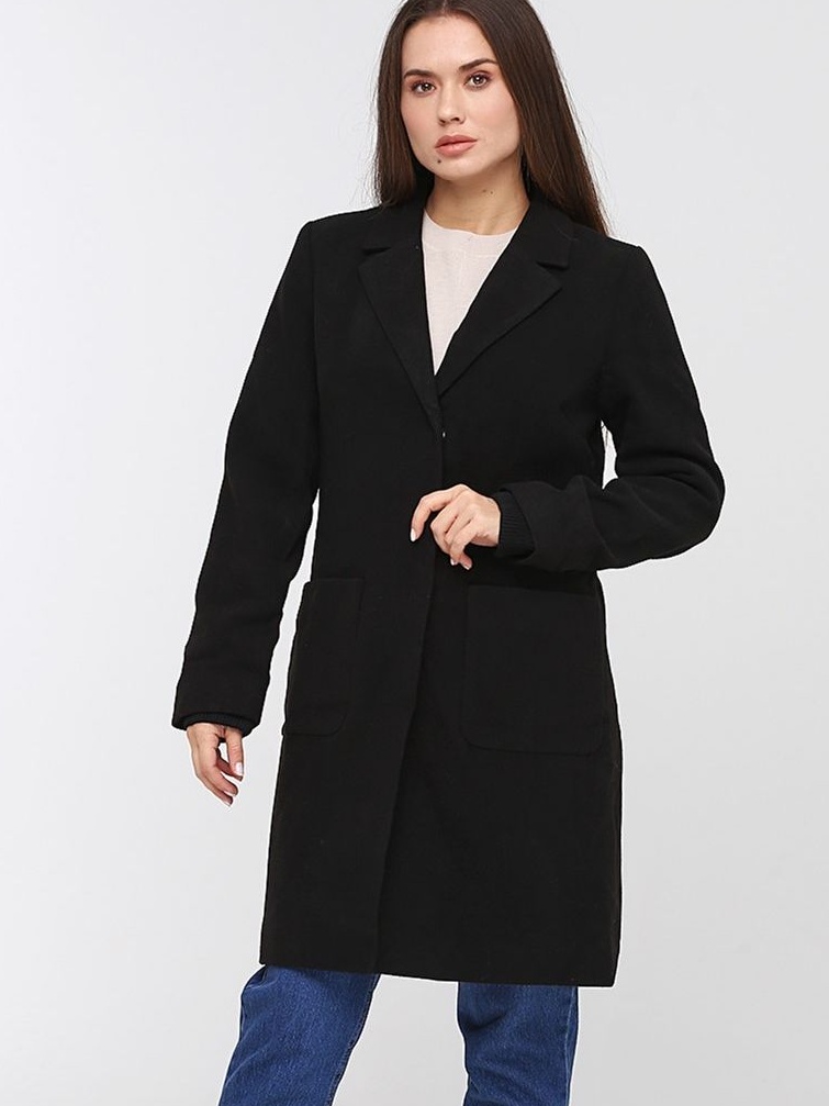 

Пальто H&M 0-1177  Черное, Пальто H&M 0-1177 38 Черное