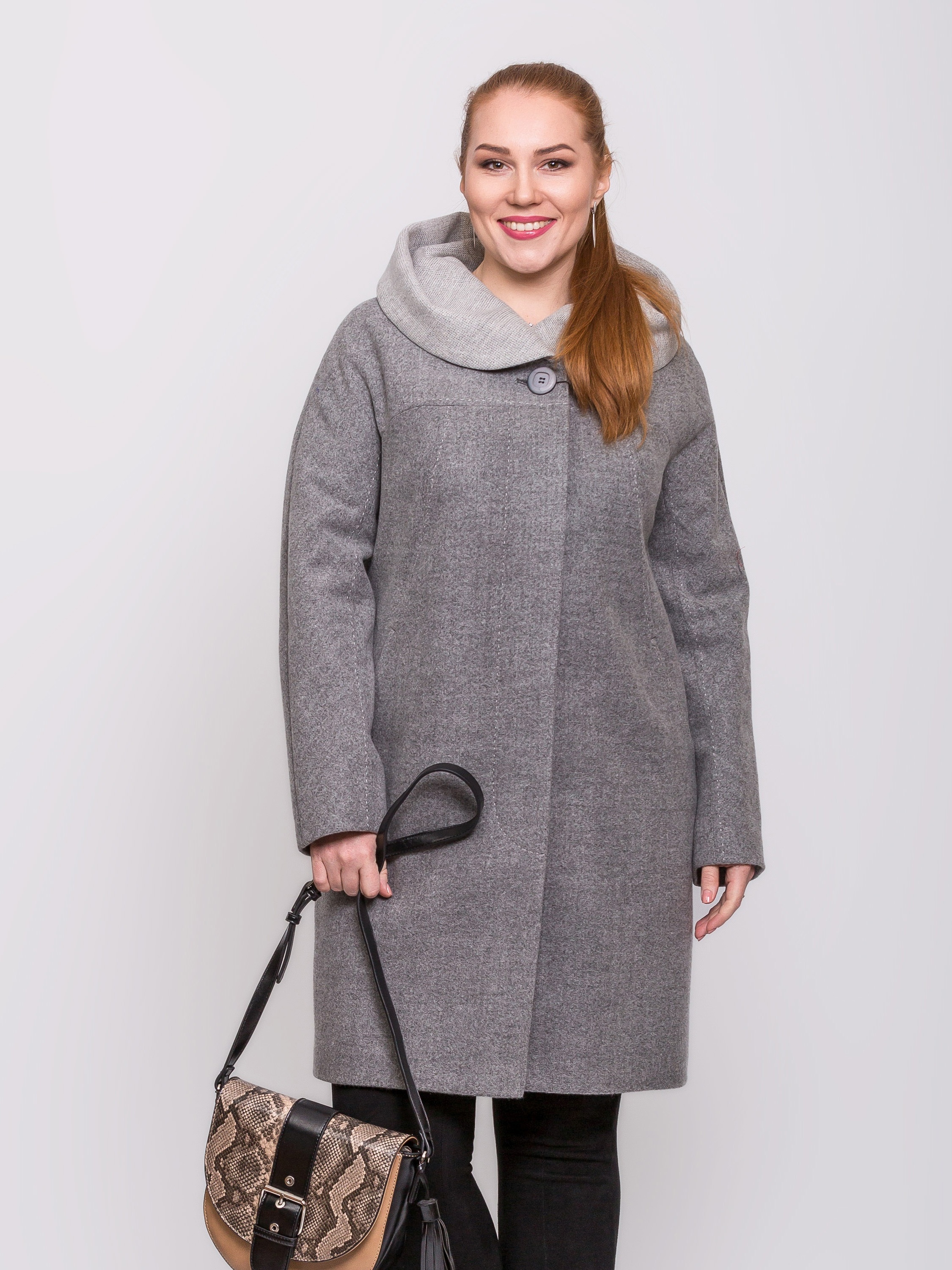 

Пальто Mangust 2176  Grey, Пальто Mangust 2176 50 Grey