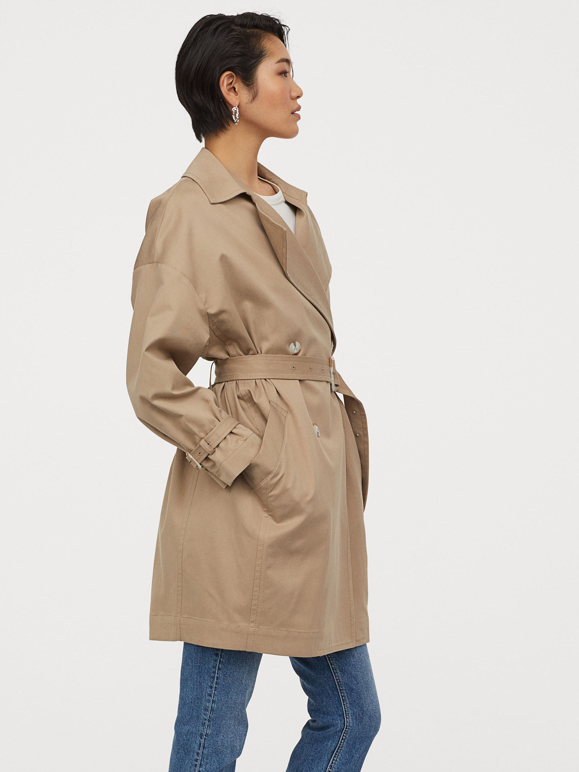 

Тренч H&M 060849637  Бежевый, Тренч H&M 060849637 L Бежевый