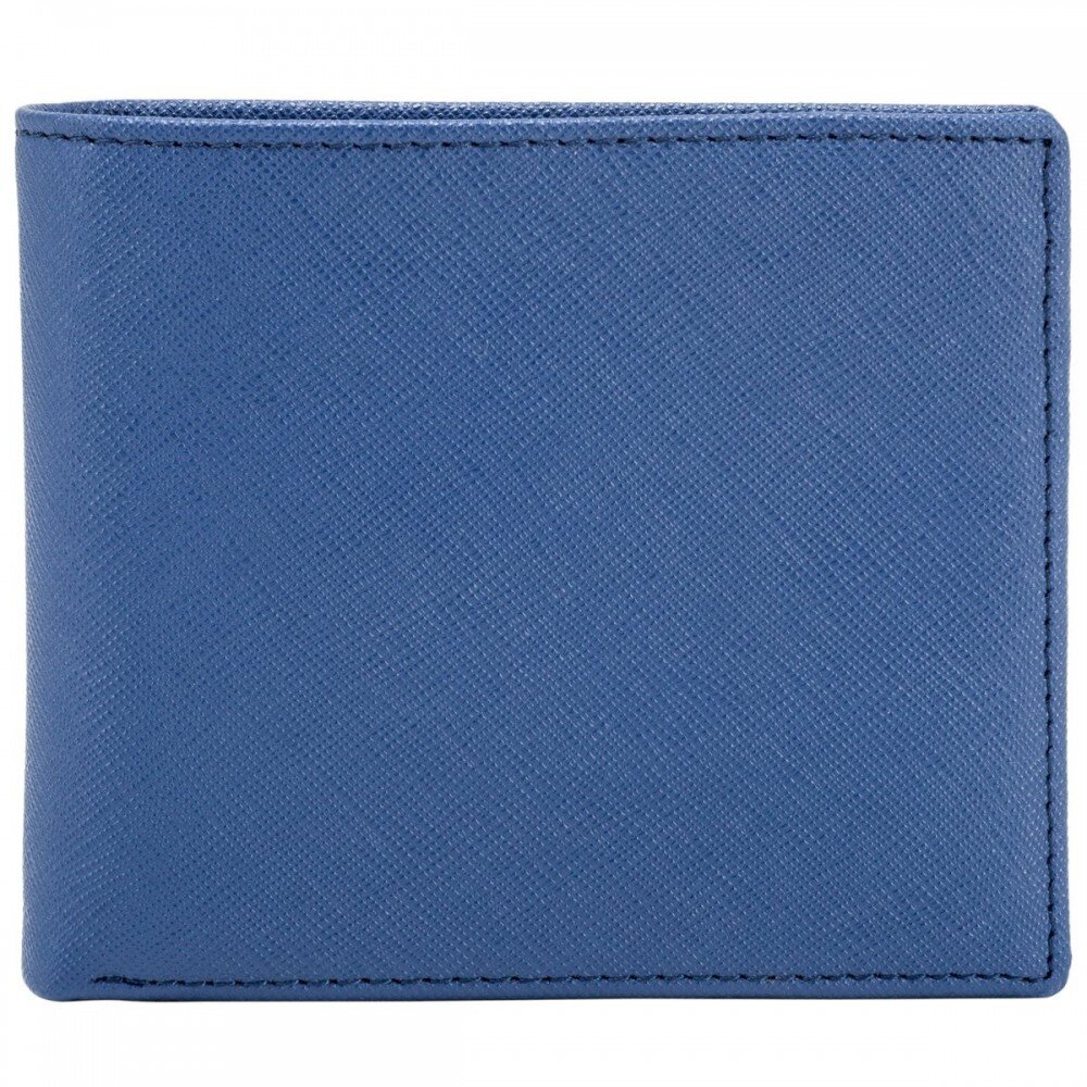 

Кожаный мужской кошелек Smith and Canova 26826 Devere (Navy-Black)