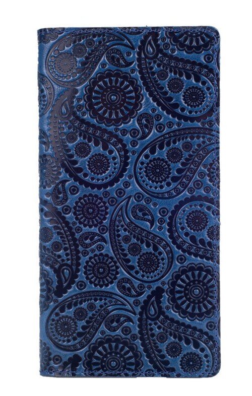 

Кожаный бумажник Hi Art WP-05 Buta Art синий Синий