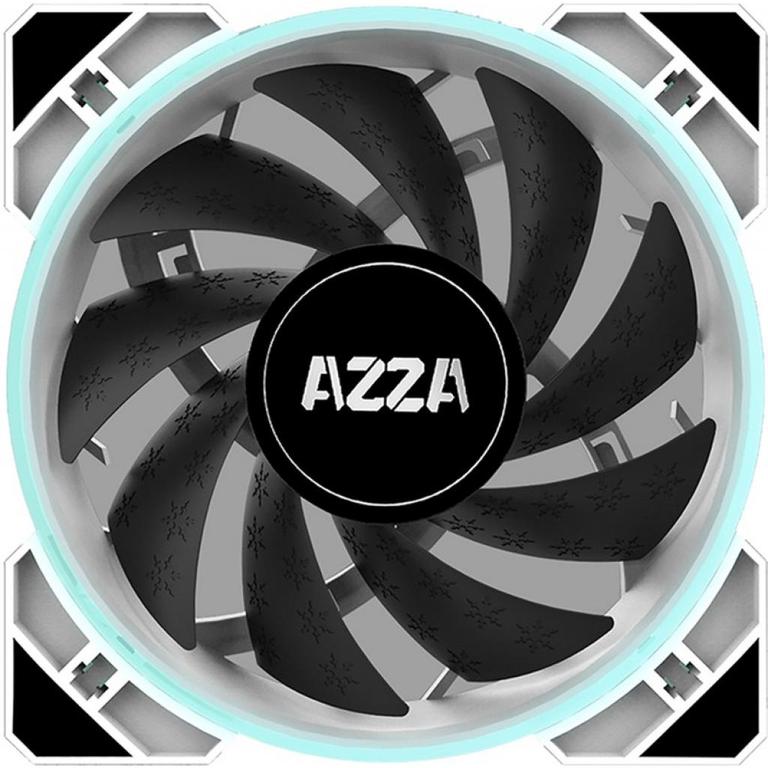 

Кулер для Корпуса AZZA HURRICANE RGB/ 120 white Cooler Ca (FNAZ-12RGB-B/W-002)