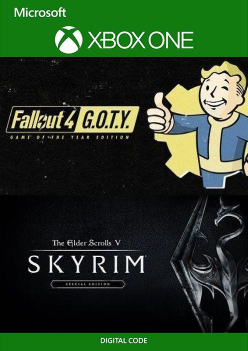 

Skyrim Special Edition + Fallout 4 G.O.T.Y (Ключ Xbox One) регион Аргентина