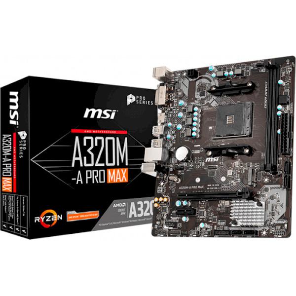 

Материнская плата MSI A320M-A Pro Max