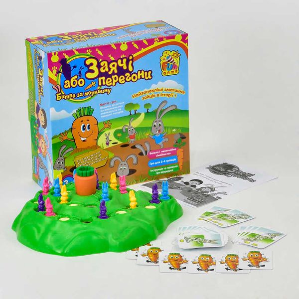 

Игра 7229 "Заячьи Гонки" "FUN GAME", в коробке (6945717432161)
