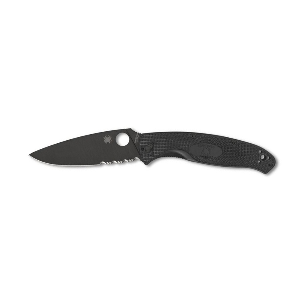 

Нож Spyderco Resilience FRN Black Blade Serrated (C142PSBBK)