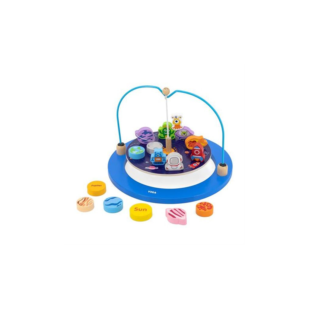 

Развивающая игрушка Viga Toys игра-баланс Космос (44580)