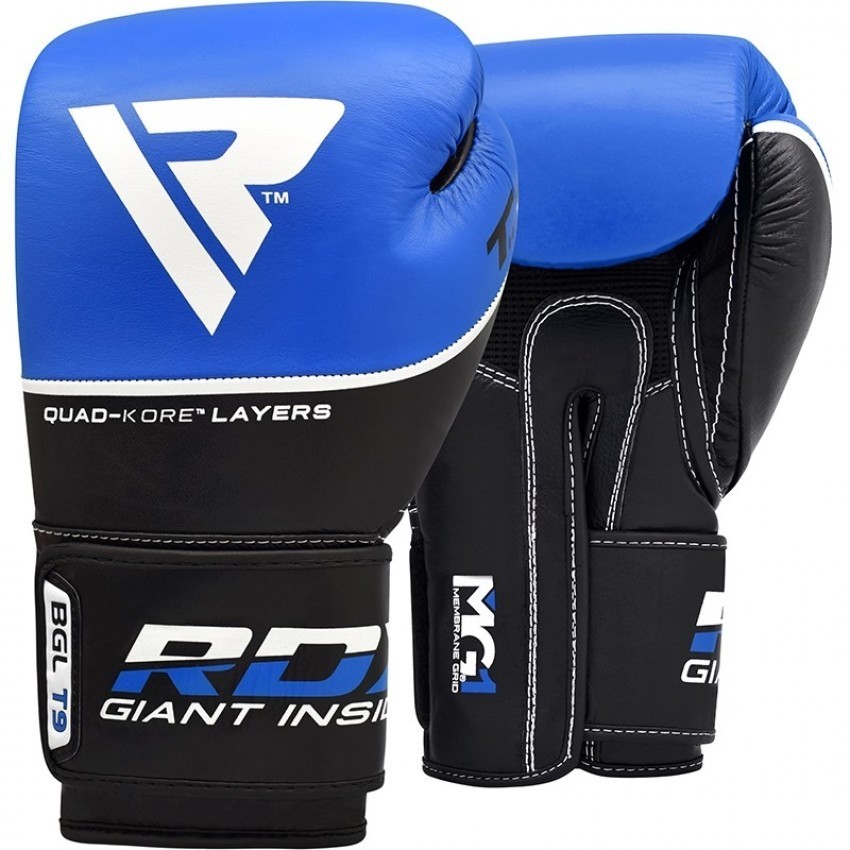 

Боксерские перчатки RDX Quad Kore Blue 14 унций Синие с черным (895_10127)