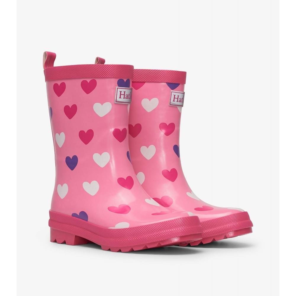 

Гумові чоботи Hatley Scattered Hearts 1 рожевий 32 (F21SHK1366)