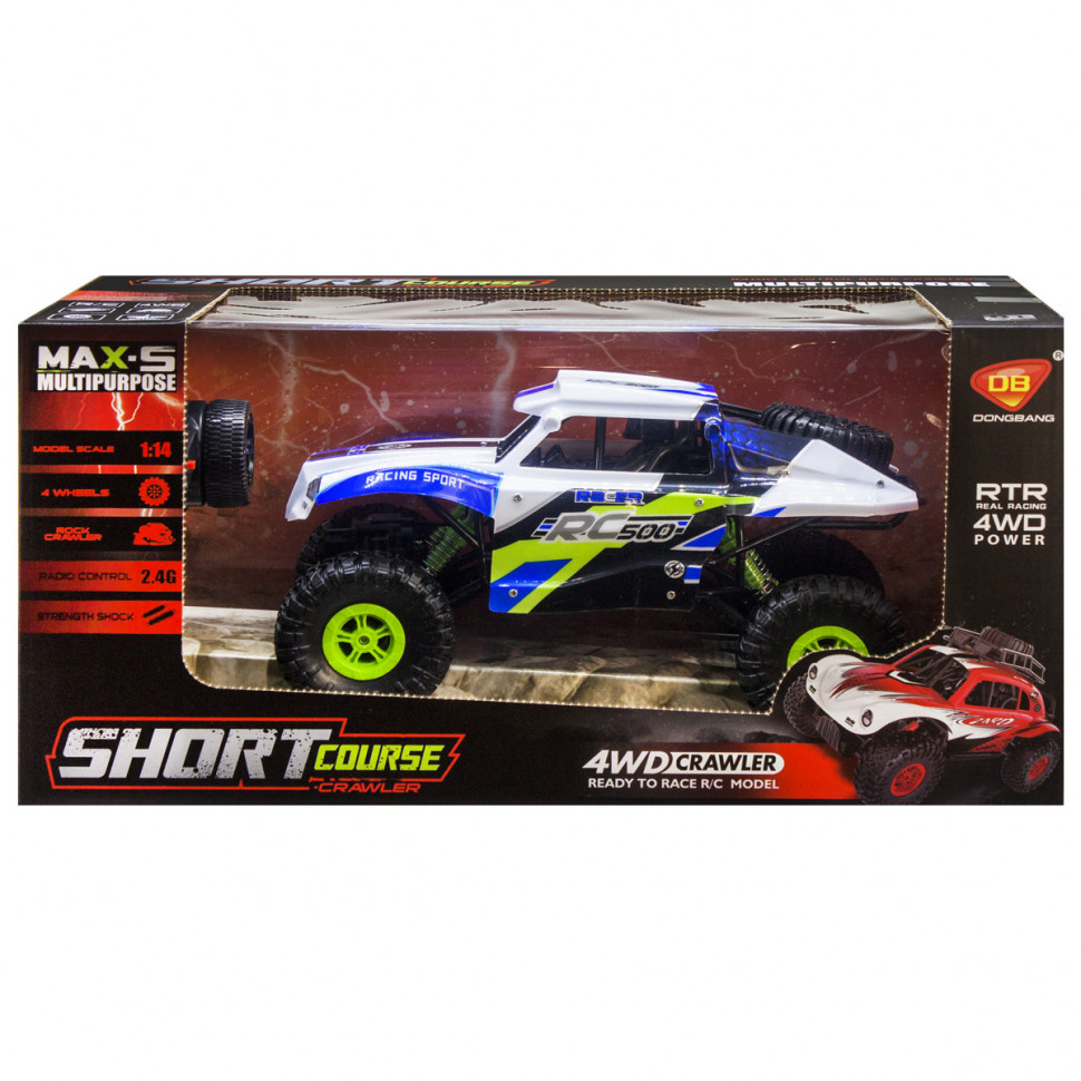 

Игрушечная машинка на радиоуправлении DONGBANG "Max-S" DB-2052 масштаб - 1:14 Белая