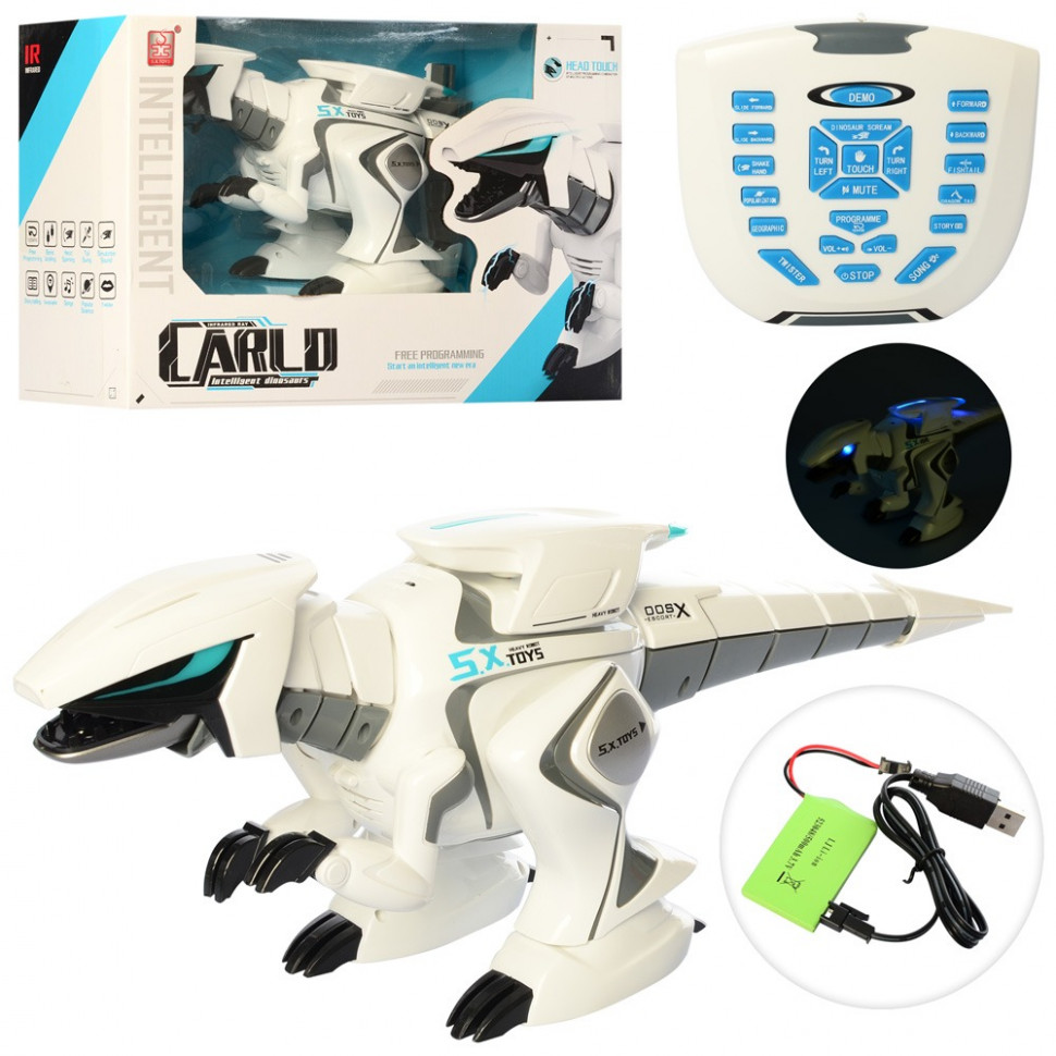 

Игрушка динозавр Bambi G11 на радиоуправлении сенсорный