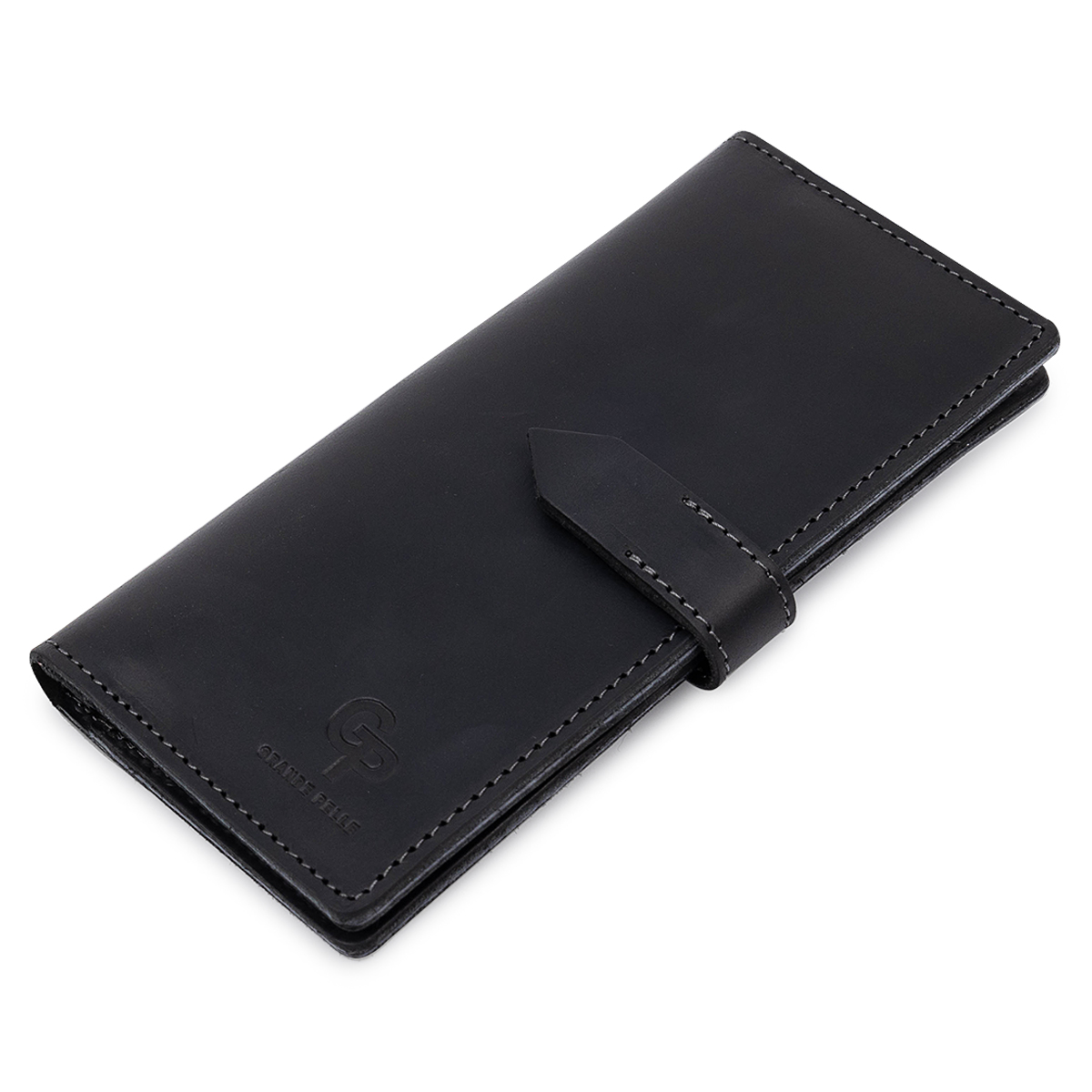 

Стильное матовое мужское портмоне GRANDE PELLE 11560 Черный
