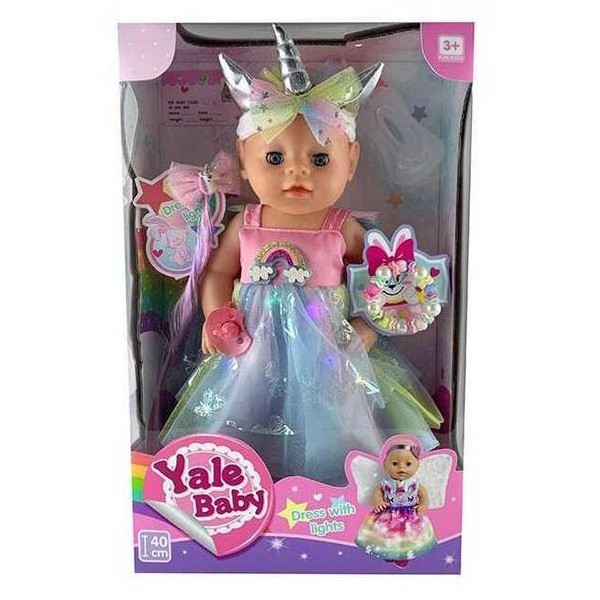 

Функциональный Пупс Yale Baby Принцесса Радужный Единорог (YL 1976 C)