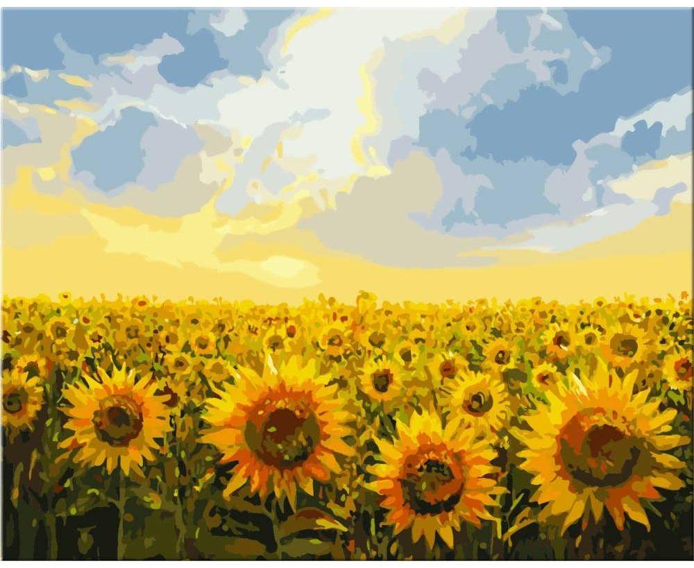 

Картина по номерам BrushMe G135 40*50 cм Солнечное поле