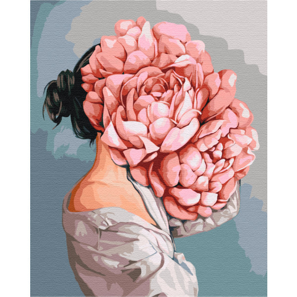 

Картина по номерам BrushMe BS52100 40*50 cм Загадка пионов