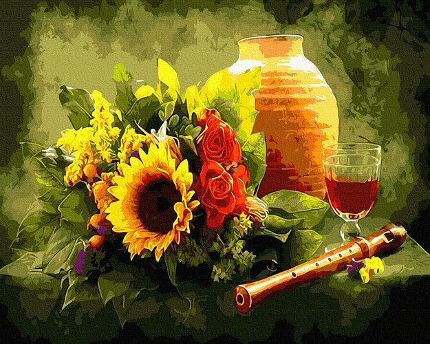 

Картина по номерам BrushMe GX3780 40*50 cм Медовый букет