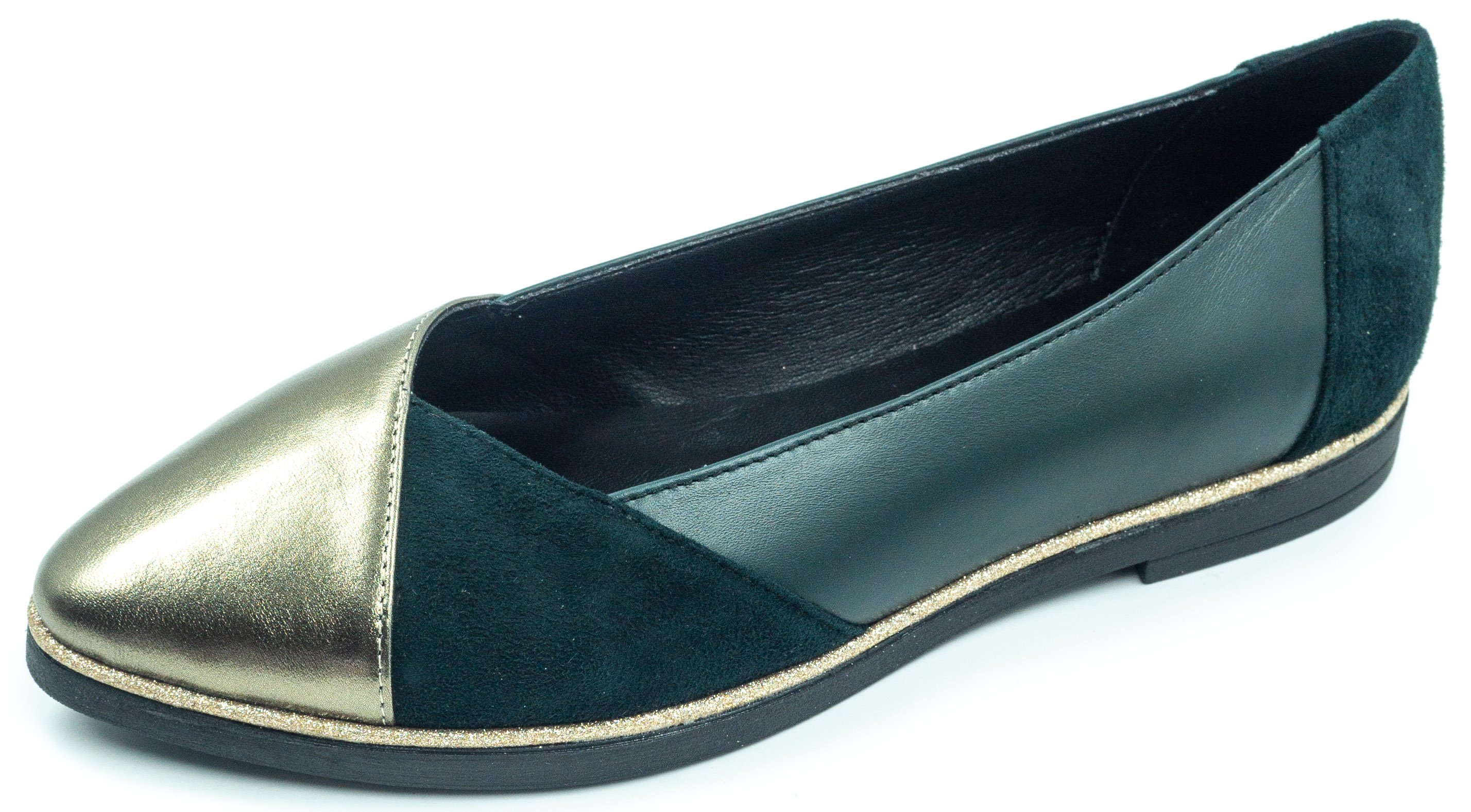

Балетки Gina 6927 зел.шк. 37