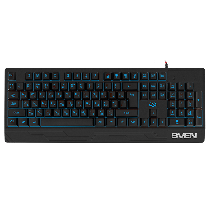 

Клавиатура SVEN KB-G8300 игровая с подсветкой черная