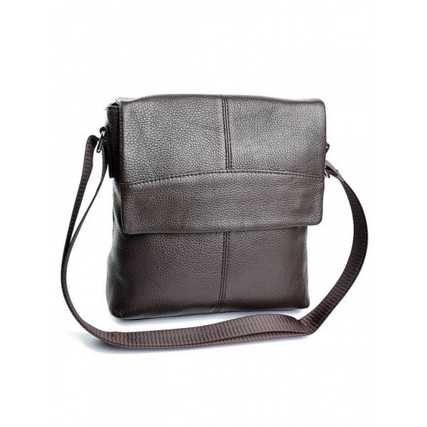 

Сумка мужская из натуральной кожи BagMan LY-3652 Coffee