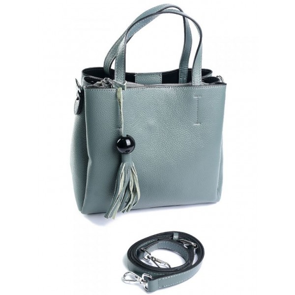 

Сумка женская маленькая кожаная M-Bag 6060 Green