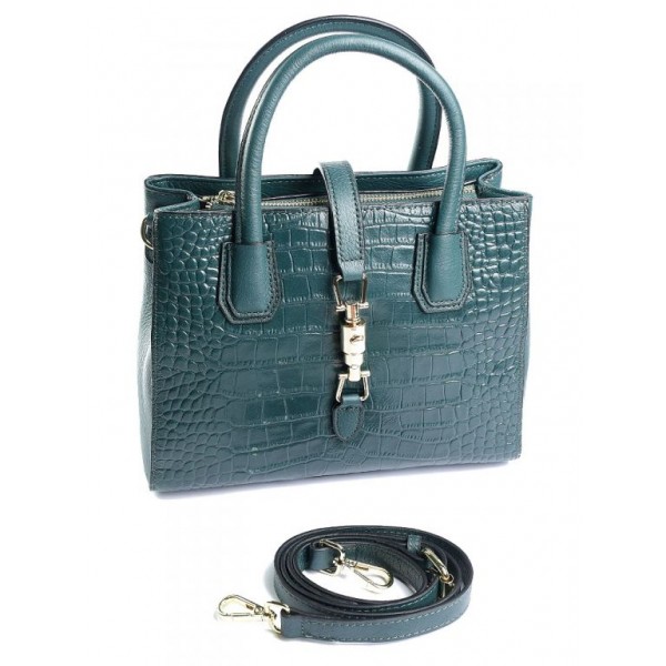 

Женская сумка кожа M-Bag 6061 Green