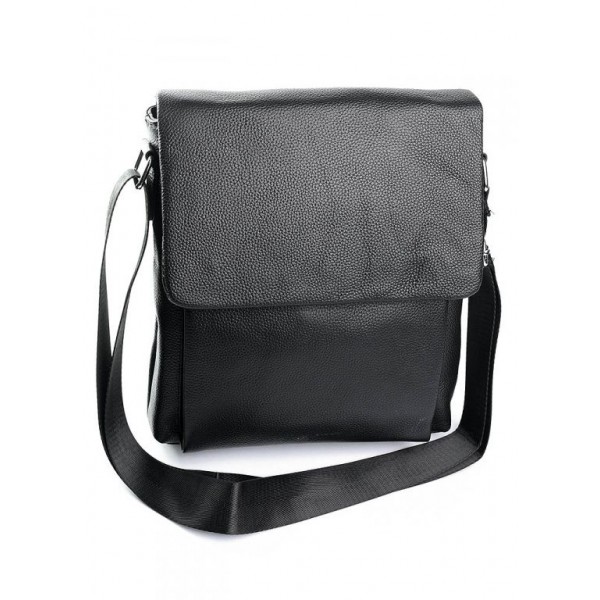 

Сумка из натуральной кожи мужская BagMan 8830 Black