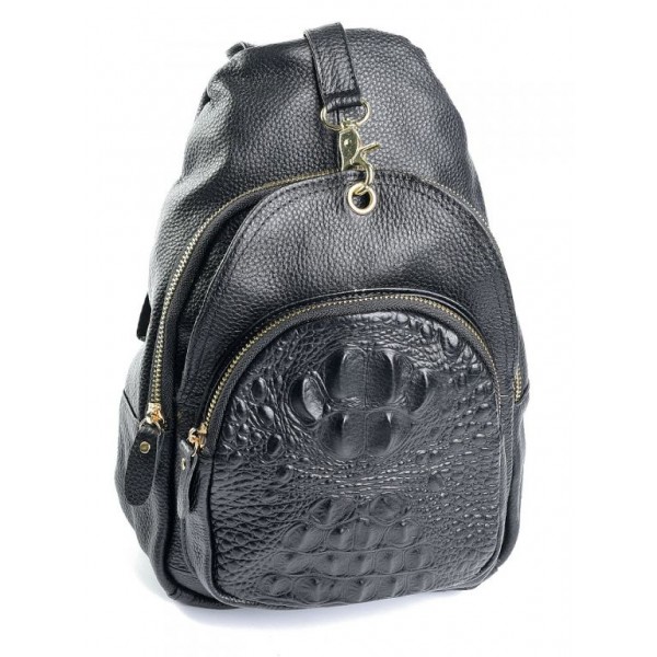 

Кожаный рюкзак женский M-Bag WY-315 Black