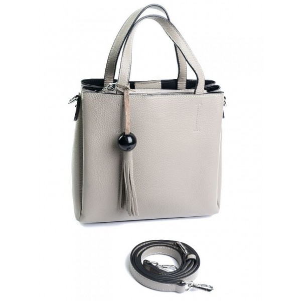 

Кожаная сумочка женская M-Bag 6060 Gray