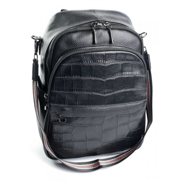 

Женский кожаный рюкзак M-Bag SL-8812 Black