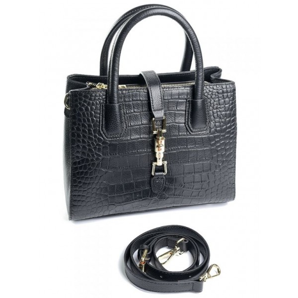 

Женская сумочка кожаная M-Bag 6061 Black