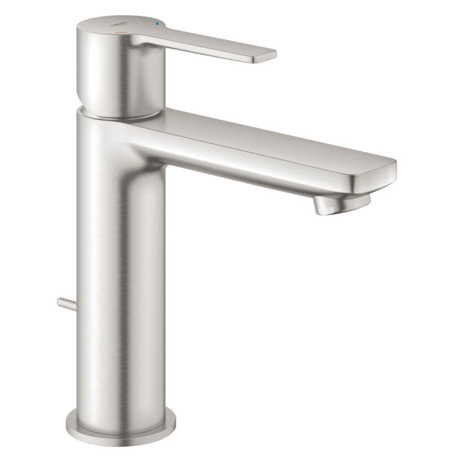 

Смеситель для умывальника Grohe Lineare New, сталь (32114DC1)