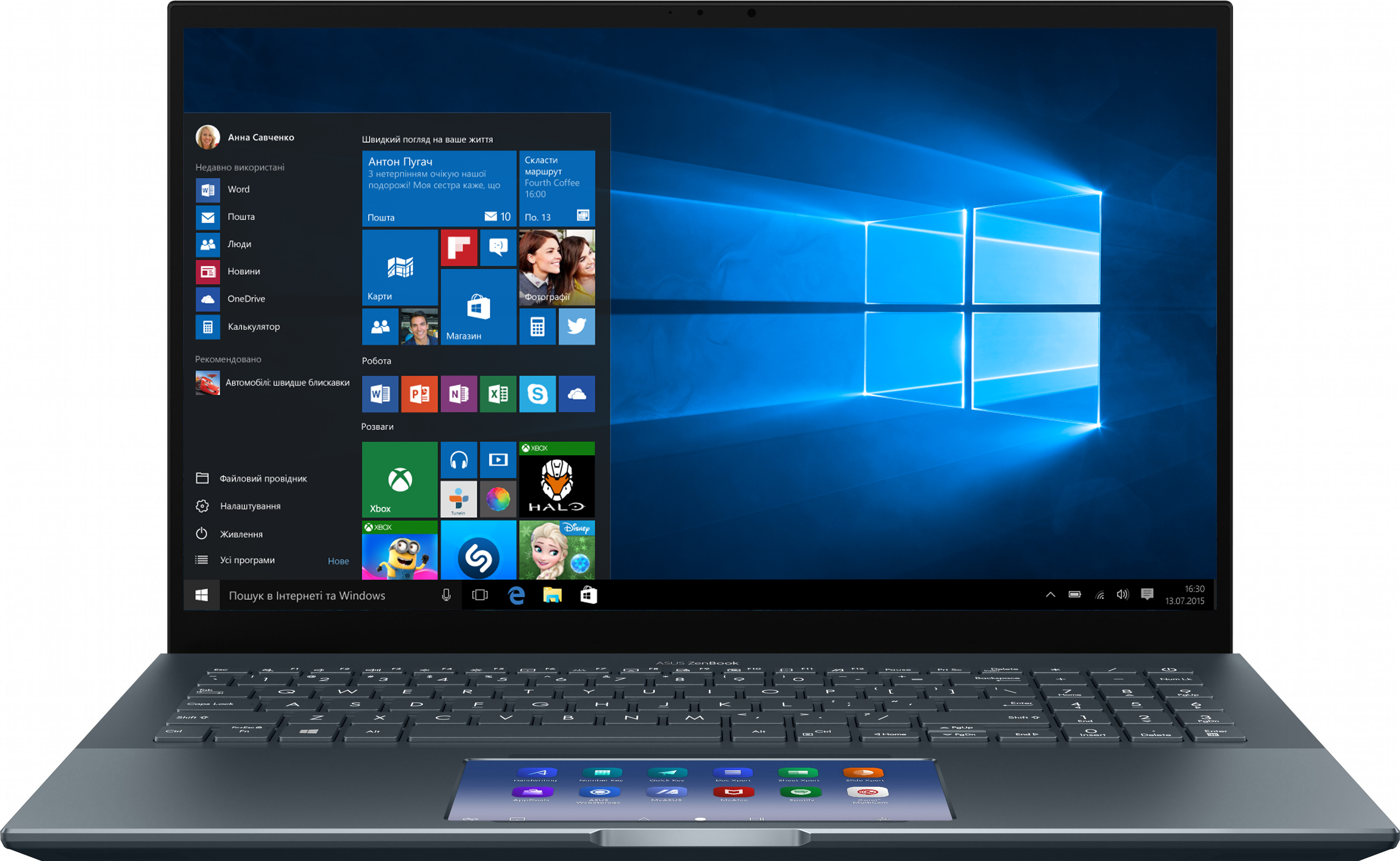 

Ноутбук ASUS ZenBook Pro 15 UX535LI-BO202R (90NB0RW1-M001C0) Pine Grey