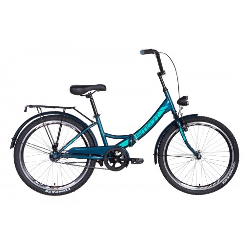 

Велосипед FORMULA SMART С ФОНАРЁМ 24" 15" 2021 Малахитовый