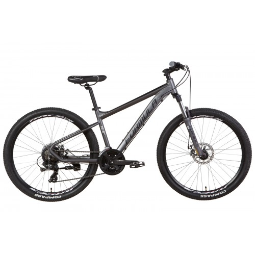 

Велосипед FORMULA F-1 DD 26" 18" 2021 Графитовый (м)