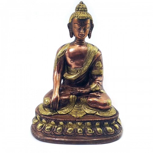 

Будда бронзовый омедненный (16х11х8,5 см)(830 г.)