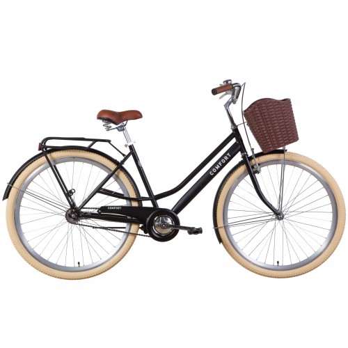 

Велосипед DOROZHNIK COMFORT FEMALE 28" 19.5" 2021 Черный (м)