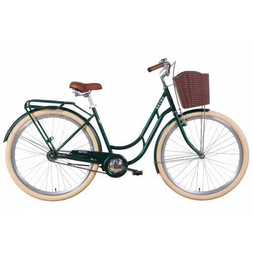 

Велосипед DOROZHNIK RETRO 28" 19" 2021 Зеленый