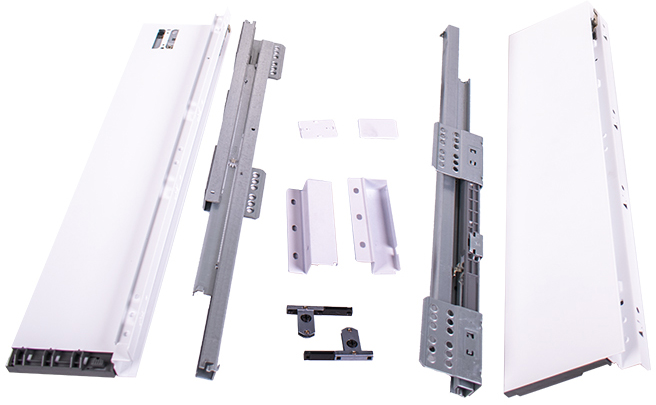 

Тандембокс DC Slim L-400 мм Н=086 мм под плиту 16 мм Белый