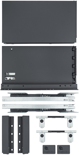 

Тандембокс DC Slim L-550 мм Н=167 мм под плиту 16 мм Графит