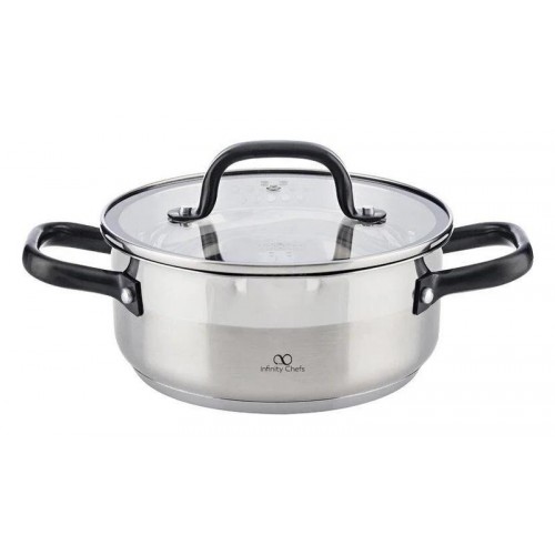 

Кастрюля Bergner Infinity Chefs Vita 2л из нержавеющей стали, индукционная